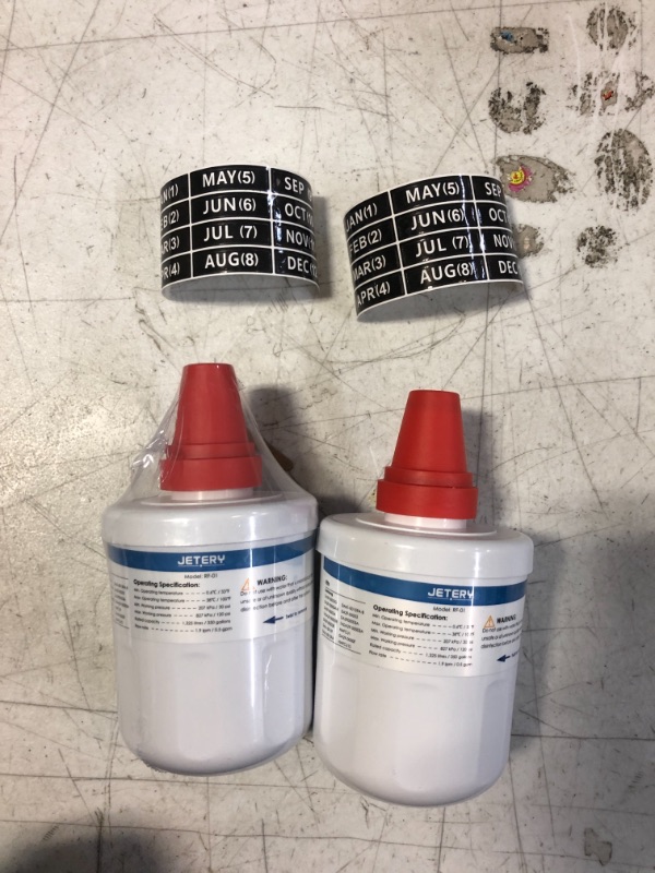 Photo 1 of 2-Pack Replacement for for Samsung RS277ACPN Refrigerator Water Filter - Compatible with Samsung DA29-00003G, Samsung DA29-00003B, Samsung DA29-00003A Fridge Water Filter Cartridge  -- ONE FACTORY SEALED , ONE OPEN --
