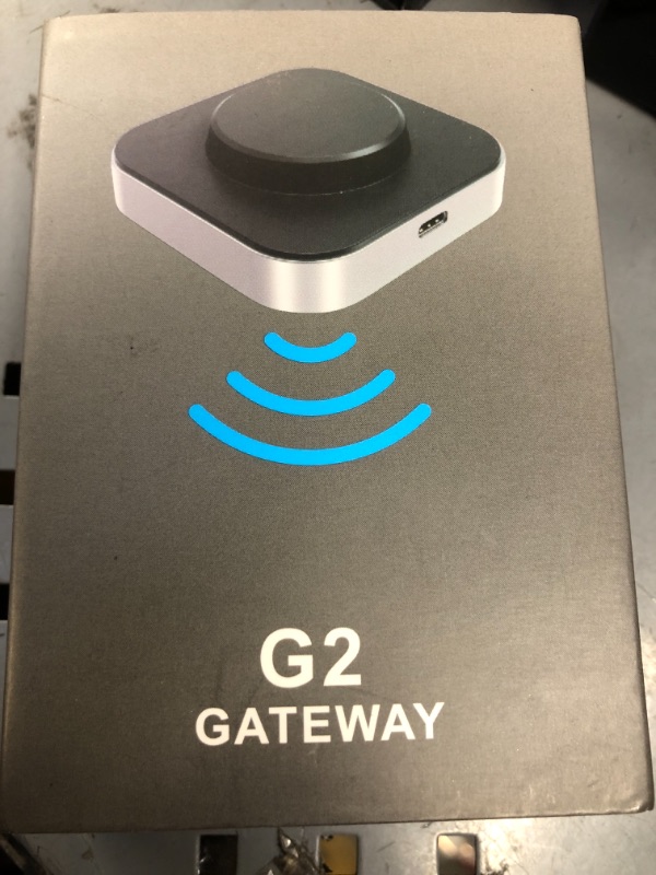 Photo 1 of Hornbill G2 Gateway Wi-Fi Bridge, Keyless Entry Electronic Smart Door Lock Wi-Fi Gateway/Wi-Fi Bridge, Remotely Control Your Smart Lock, G2 Gateway Works with 2.4 GHz Black