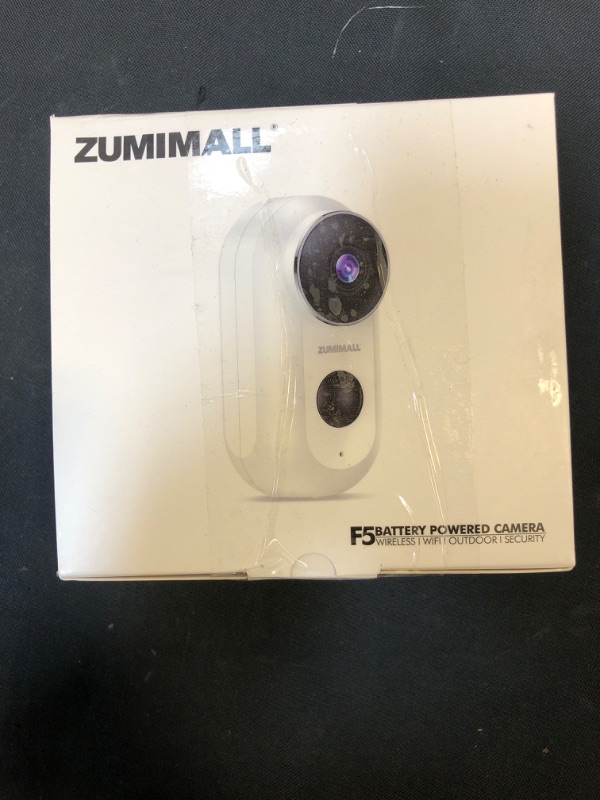 Photo 2 of ZUMIMALL 2K Security Camera Outdoor, FHD Battery Powered Wireless Camera with Siren, Outdoor & Indoor Rechargeable Surveillance Camera for Home Security, Night Vision, Motion Detection, 2.4G WiFi
