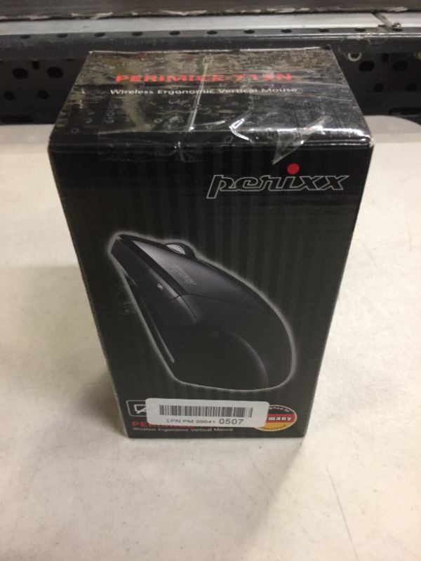 Photo 3 of Perixx PERIMICE-713 Wireless Ergonomic Vertical Mouse - 800/1200/1600 DPI - Right Handed - Recommended with RSI User