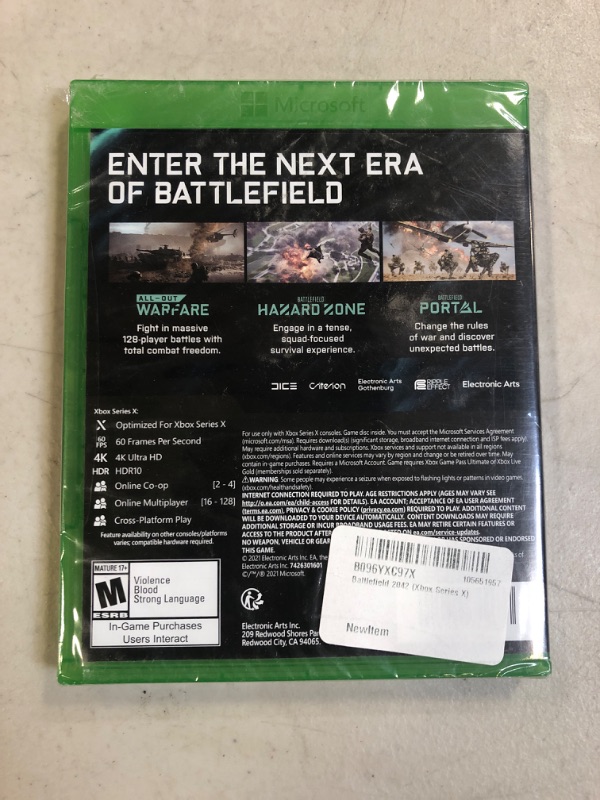 Photo 3 of Electronic Arts Battlefield 2042 (Xbox Series X)