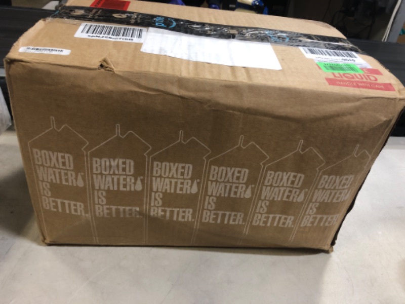 Photo 3 of Boxed Water 16.9 oz. (24 Pack), Purified Drinking Water in 92% Plant-Based Boxes, 100% Recyclable, BPA-Free, Refillable/Reusable Cartons‚ Sustainable Alternative to Plastic Bottled Water 16.9 Fl Oz (Pack of 20)