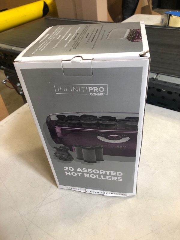 Photo 2 of Infiniti Pro by Conair Xtreme Instant Heat Ceramic Rollers (includes Argan Oil 0.25 Fl Oz) - 1.0 Ea ** MISSING PCS UNKNOWN ** 

