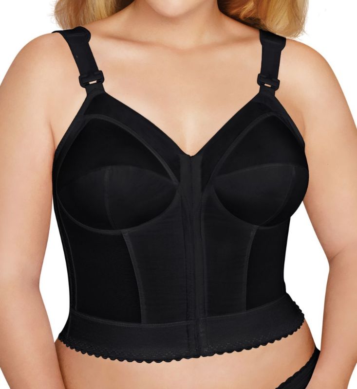 Photo 1 of Exquisite Form Fully® Front Close Wirefree Longline Posture Bra - Style 5107530 46D
