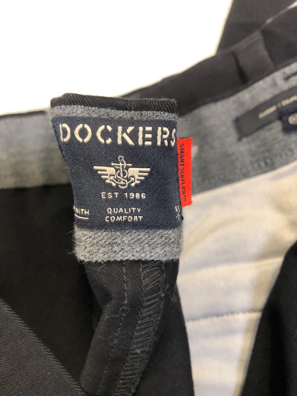 Photo 2 of DOCKERS BLACK PANTS SIZE W50 X L30 