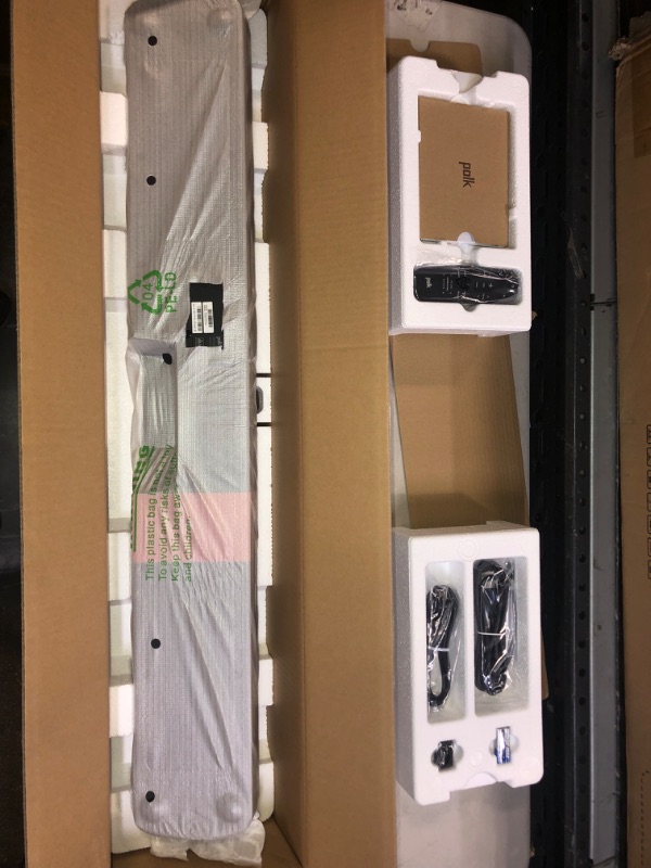 Photo 1 of Polk Audio React Sound Bar, Dolby & DTS Virtual Surround Sound, Next Gen Alexa Voice Engine with Calling & Messaging Built-in, Expandable to 5.1 with Matching React Subwoofer & SR2 Surround Speakers Soundbar