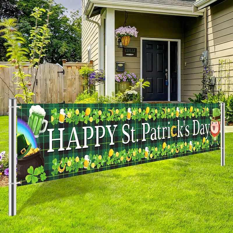 Photo 1 of Happy St. Patrick's Day Banner
