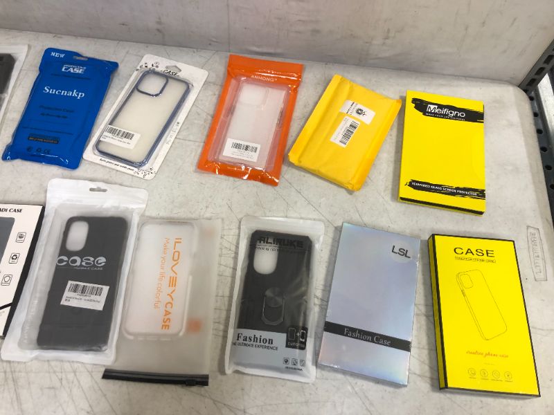 Photo 3 of 15 PCS BAG LOT - PHONE CASES/SCREEN PROTECTORS --- SOLD AS IS!! 