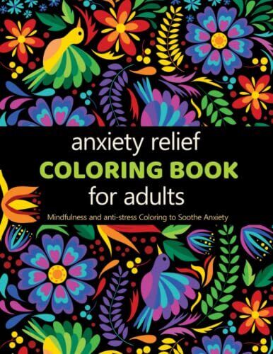 Photo 1 of Anxiety Relief Adult Coloring Book: Over 100 Pages of Mindfulness and anti-stress Coloring To Soothe Anxiety featuring Beautiful and Magical Scenes (Anxiety Coloring Book) Paperback – October 29, 2022
by Andrew Kane 