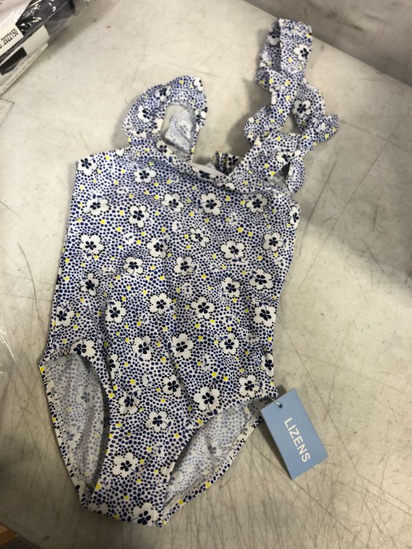 Photo 1 of Girls' One Piece Swimsuit Beach Swimwear Ruffle Bathing Suit SMALL 2-3T
