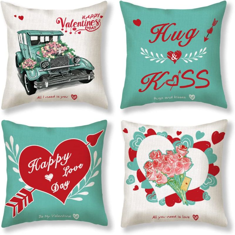 Photo 1 of  Valentine's Day Throw Pillow Covers 