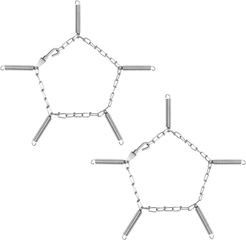 Photo 1 of 1Pair Tire Chain Adjuster Tensioners, Snow Tire Chain Tighteners,Garden Tractor Tire Chain Tighteners for Large Truck,Snow blower 2pcs
