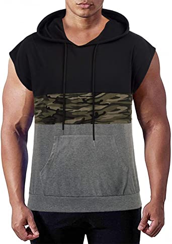 Photo 1 of  Men's Workout Gym Sleeveless Hoodie XL
