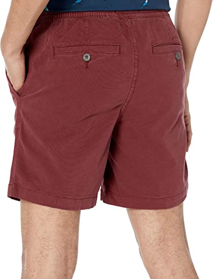 Photo 1 of Amazon Essentials Men's Slim-Fit 7" Pull-on Comfort Stretch Canvas Short SMALL
