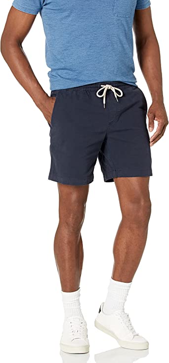 Photo 1 of Amazon Essentials Men's Slim-Fit 7" Pull-on Comfort Stretch Canvas Short MEDIUM
