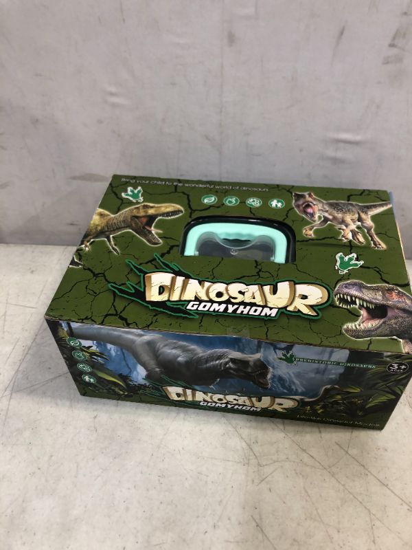 Photo 2 of Dinosaur Toys, Dinosaur Toys for Kids 3-5 with Activity Play Mat & Trees, Dinosaur Toys for Kids 5-7 Including 9 Dinosaurs, Storage Box, Packing Box, Kids Dinosaur Toys for Boys & Girls.
