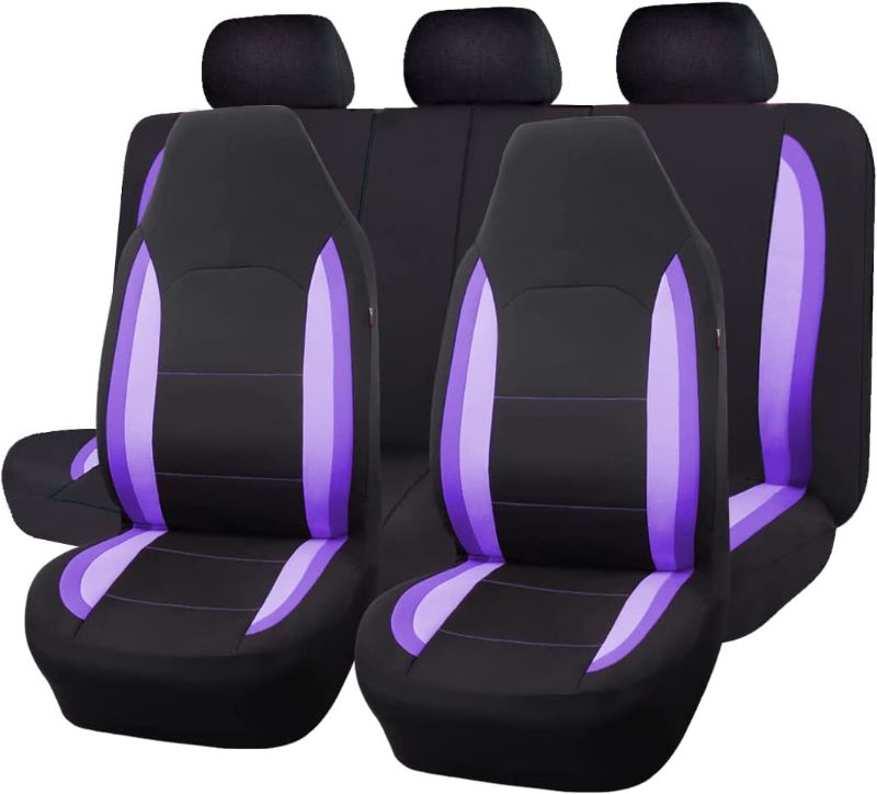 Photo 1 of  Car Seat Covers Front Seats Rear Bench Polyester car seat protectors easy installations