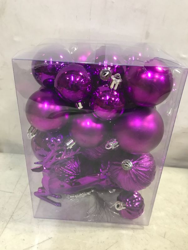 Photo 2 of  36PCS Shatterproof Christmas Hanging Ball Ornaments Set
