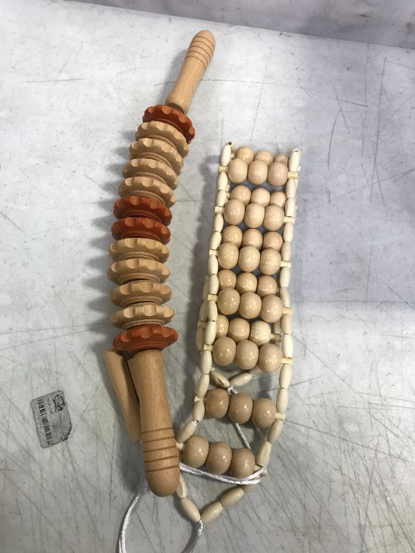 Photo 3 of 2PCS Wood Therapy Massage Tools 