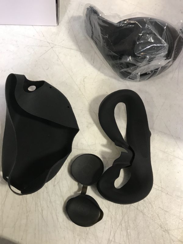 Photo 4 of  VR Face Cover and Lens Cover Compatible with Quest 2, Sweatproof Silicone Face Pad Mask & Face Cushion for Quest 2 