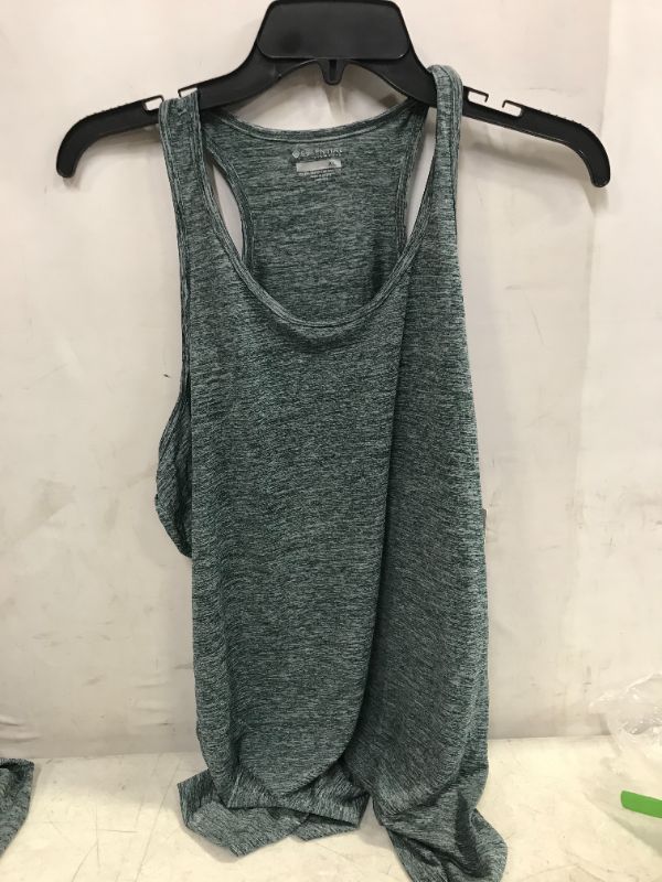 Photo 2 of Amazon Essentials Women's Tech Stretch Racerback Tank Top 2 IN PACK - XL
