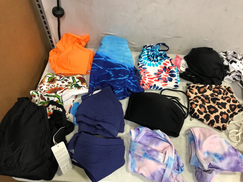 Photo 2 of 19 PCS BAG LOT OF BATHING SUITS - SOLD AS IS - SIZES VARY 