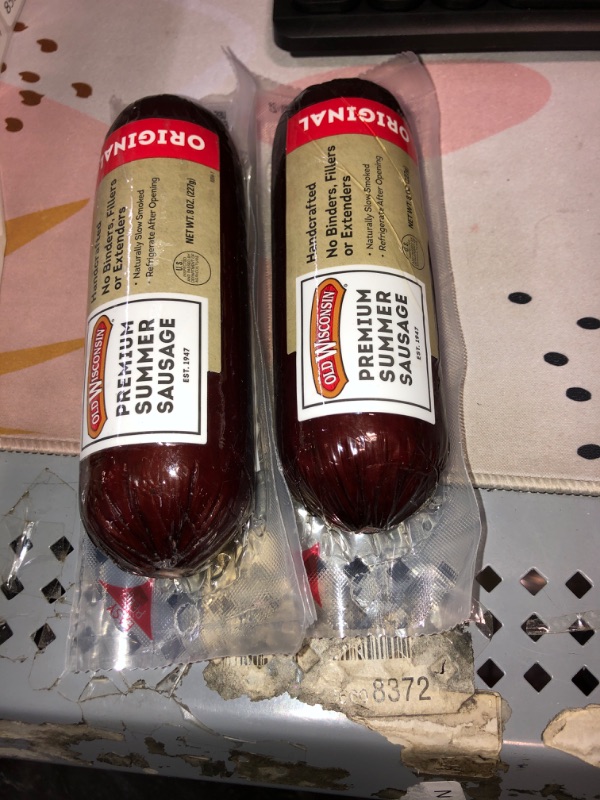 Photo 2 of 2 pack Old Wisconsin Original Summer Sausage - 8oz