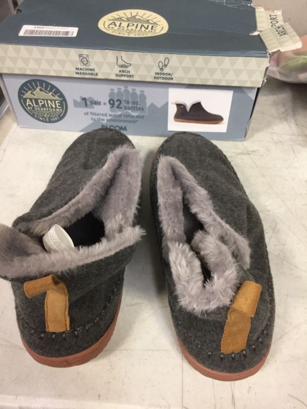 Photo 2 of Alpine by Dearfoams Men’s Brixen Bootie Slipper - SIZE- 11/12

