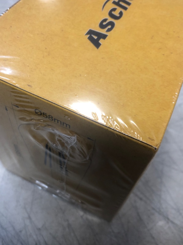 Photo 1 of Ascher Vintage LED Edison Bulbs 60 Watt Equivalent, Eye Protection Led Bulb with 95+ CRI, Amber Warm 2300K, Non-Dimmable, ST58 Antique LED Filament Bulbs, E26 Medium Base, Pack of 6 2300k Amber Warm 6 Count (Pack of 1) / FACTORY SEALED