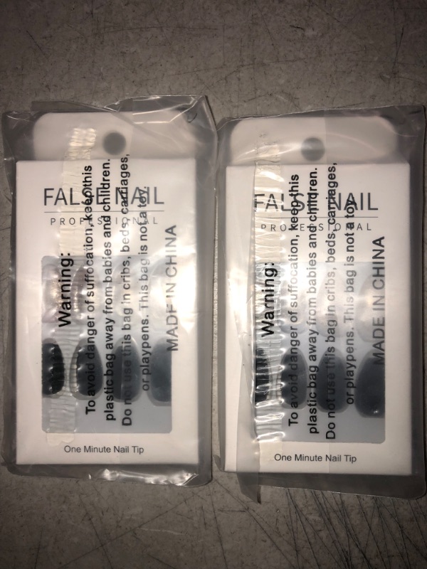 Photo 1 of 2PC PRESS ON NAILS BAG LOT