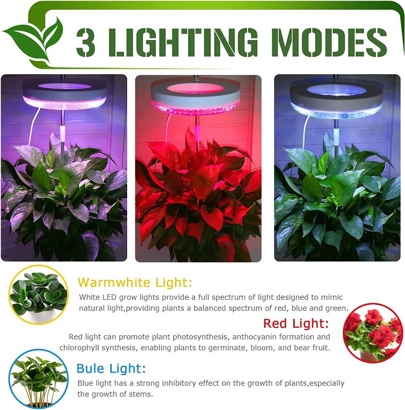 Photo 1 of Grow Lights for Indoor Plants, LED Plant Grow Lamp Full Spectrum, 
