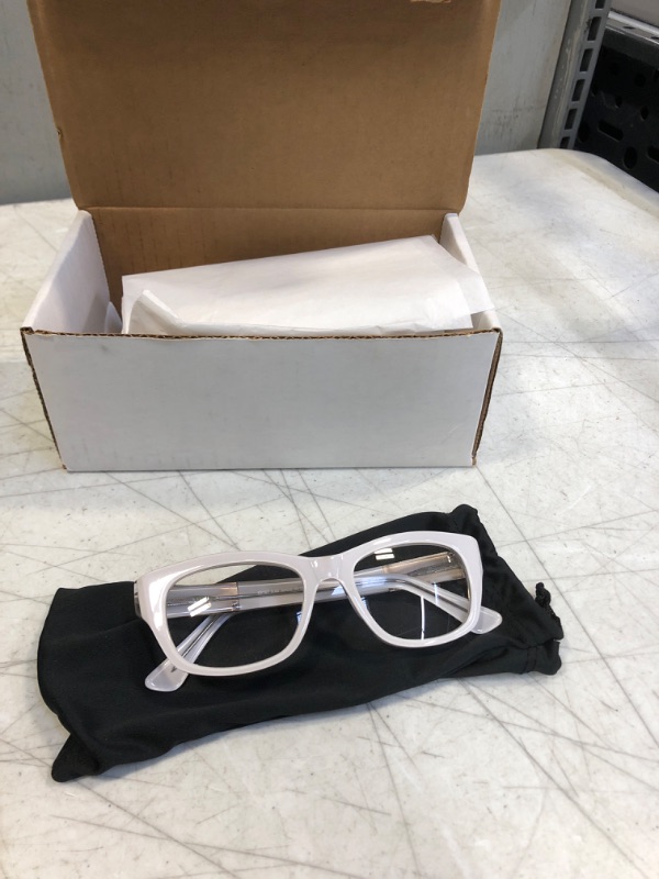 Photo 1 of A.J. Morgan Women's Ambrosia Rectangular Reading Glasses Black 1 x Vision 3.00