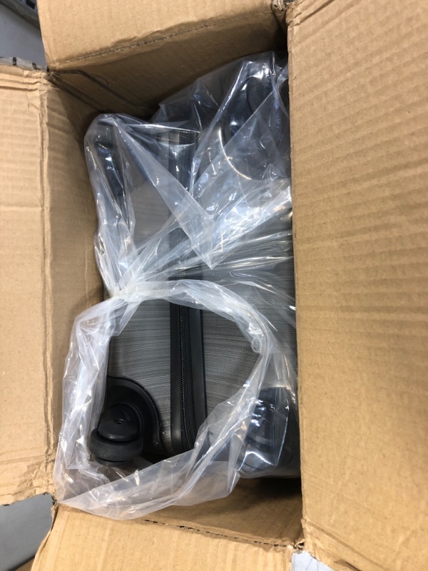 Photo 1 of Coolife Luggage Expandable(only 28") Suitcase PC+ABS Spinner Built-In TSA lock 20in 24in 28in Carry on Charcoal. S(20in_carry on)