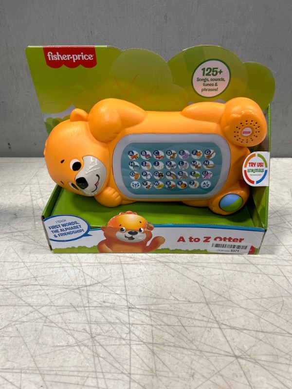 Photo 2 of Fisher-Price Linkimals A to Z Otter, Interactive Keyboard Baby Toy