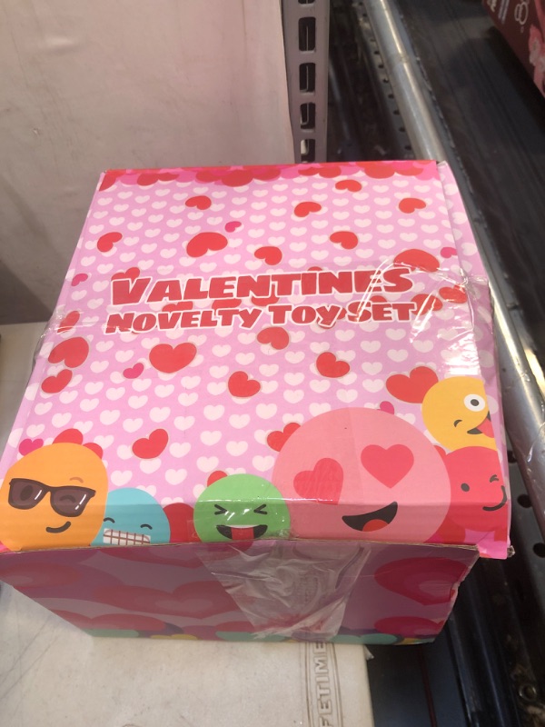 Photo 3 of 28 Pack Kids Valentines Day Gift Novelty Toy Set Includes Foam Planes,Shutter Shades,Bubble Wands,Sticky Hands,Spring Toys,for Classroom Exchange Prizes,Valentine Party Favors,Valentine‘s Gifts