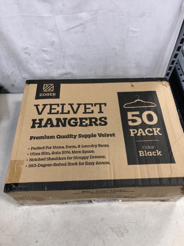 Photo 1 of 50 pcs velvet hangers