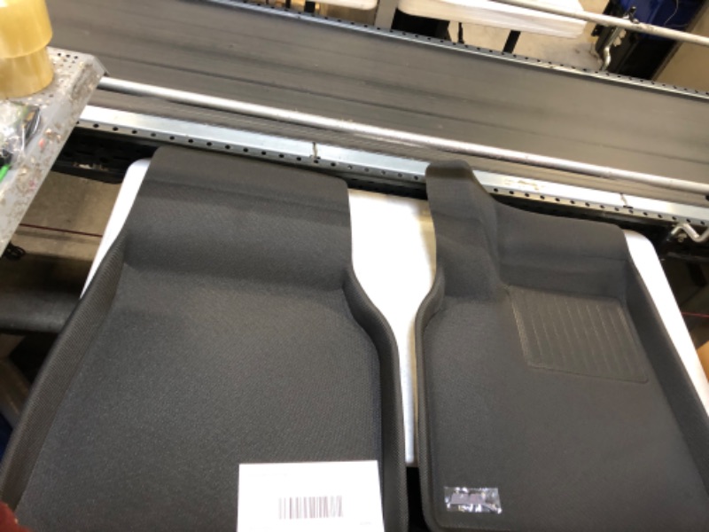 Photo 3 of 3D MAXpider All-Weather Floor Mats for Tesla Model Y 2021-2023 Custom Fit Floor Liners, Kagu Series (1st & 2nd Row)