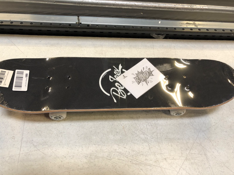 Photo 1 of BELEEV Skateboards for Beginners, 31 x 8 inch Complete Skateboard for Kids Teens Adults, 7 Layer Canadian Maple Double Kick Deck Concave Cruiser Trick Skateboard with All-in-One Skate T-Tool
