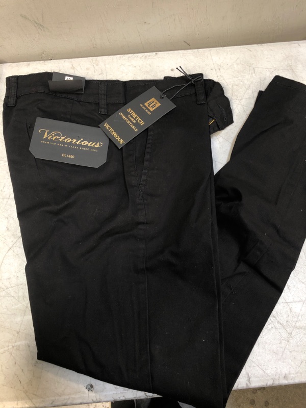 Photo 1 of 36 X 32 MEN'S BLACK PANTS 