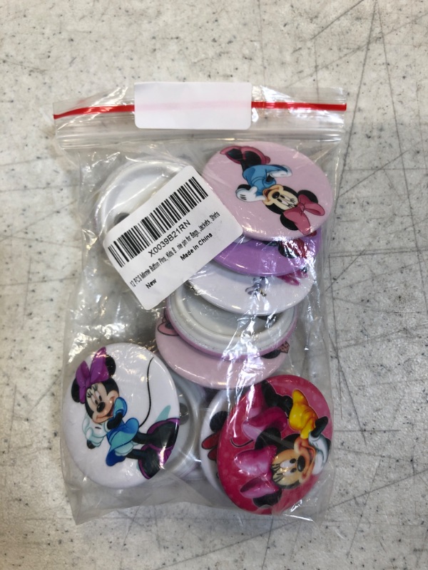 Photo 2 of 12 PCS Button Pins, Kids Birthday Pary Decorations, Themed Party Decorations, Round Pin for Bags, Jackets, Shirts