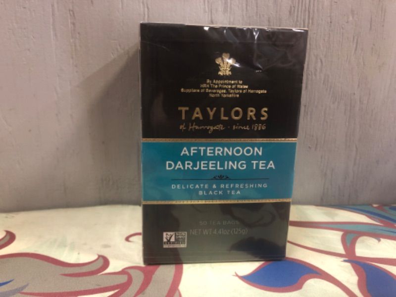 Photo 2 of 05-2023-----Taylors of Harrogate Afternoon Darjeeling, 50 Teabags Afternoon Darjeeling 50 Count (Pack of 1)