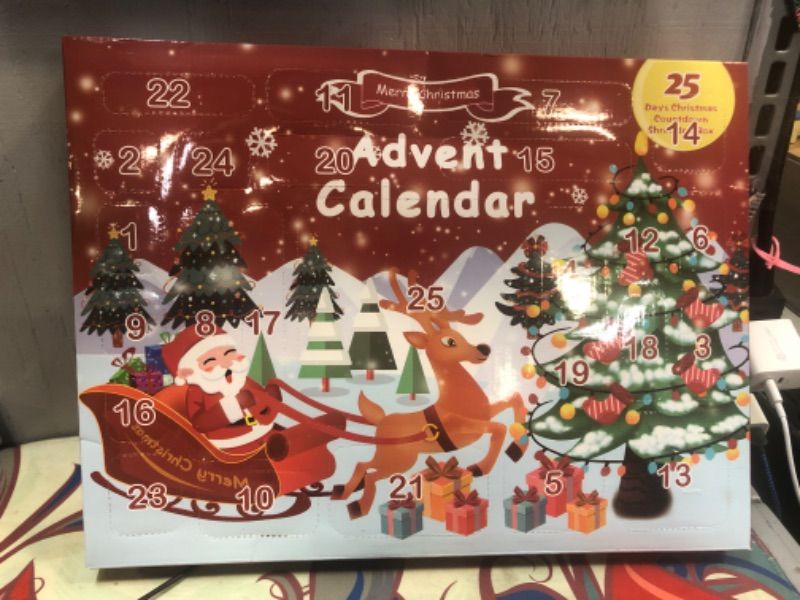 Photo 2 of Advent Calendar 2022, 24 Days of Surprises Fidget Toys Bulk, Christmas Countdown Calendar Advent Calendars, Pop Bubble Fidget Toy, Count Down to Christmas with Your Toddler Kids Teens Girls Special Edition