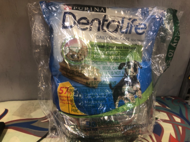 Photo 2 of 07-2023-----------Purina DentaLife Toy Breed Dog Dental Chews, Daily Mini, 58 Ct. Pouch