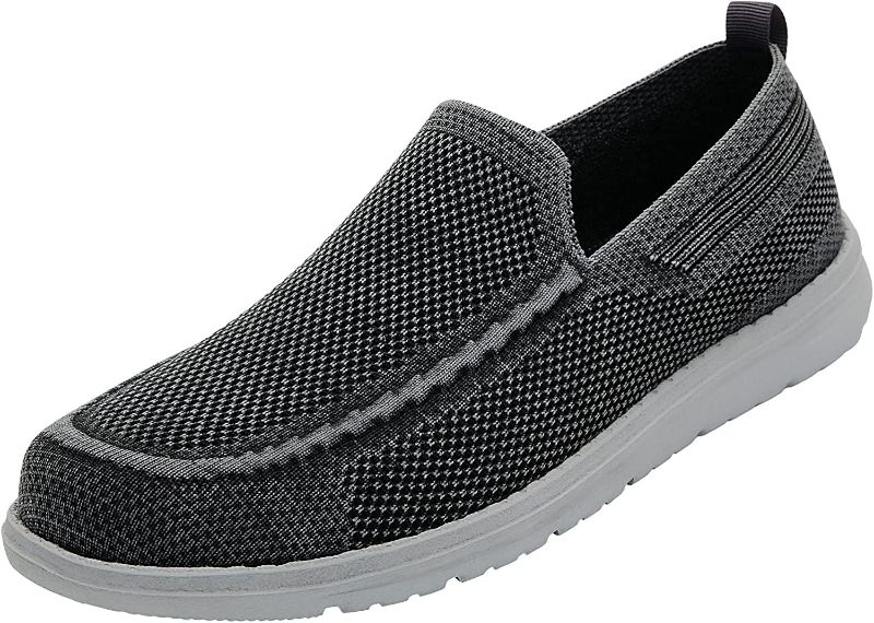Photo 1 of 1TAZERO Men Slip On Shoes Loafer with Arch Support Insoles,Men Casual Shoes for Plantar Fasciitis