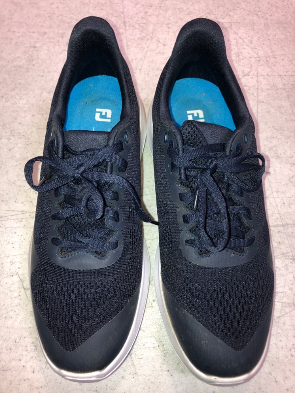 Photo 2 of FootJoy Men's Fj Flex Golf Shoe SIZE 7. USED, MINOR DIRT STAINS ON SOLES.