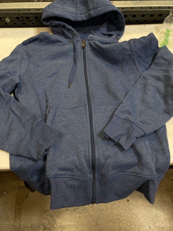 Photo 1 of AMAZON ESSENTIALS ZIP UP JACKET BLUE 