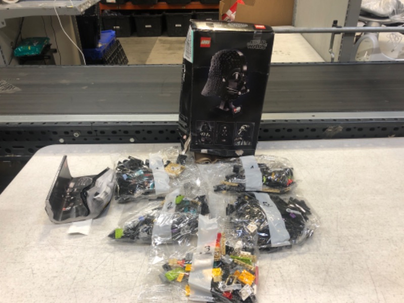 Photo 2 of LEGO Star Wars Darth Vader Helmet 75304 Building Set for Adults (834 Pieces)