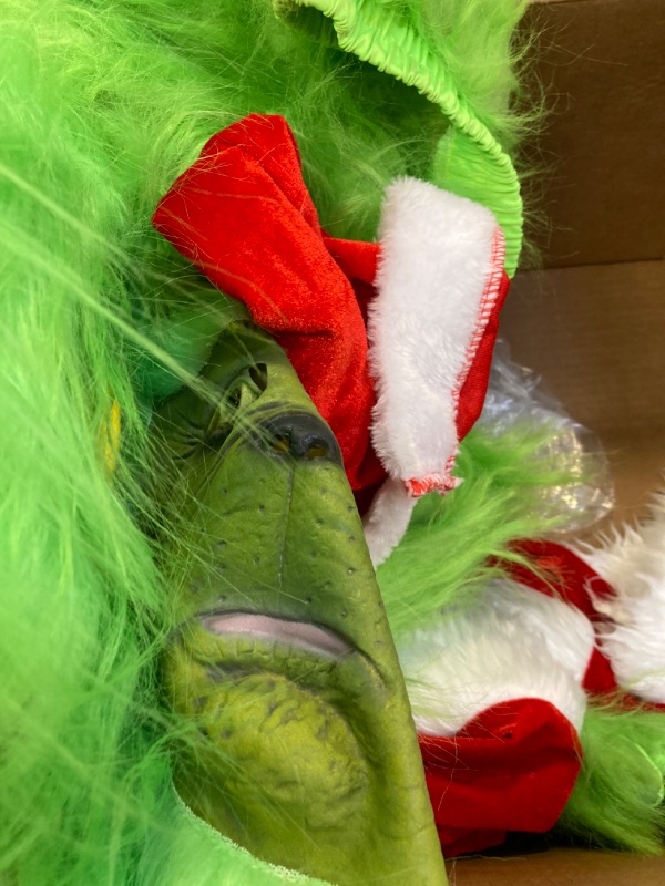 Photo 1 of ADULT SIZE MEDIUM GRINCH COSTUME OUTFIT FOR COSPLAY HALLOWEEN 