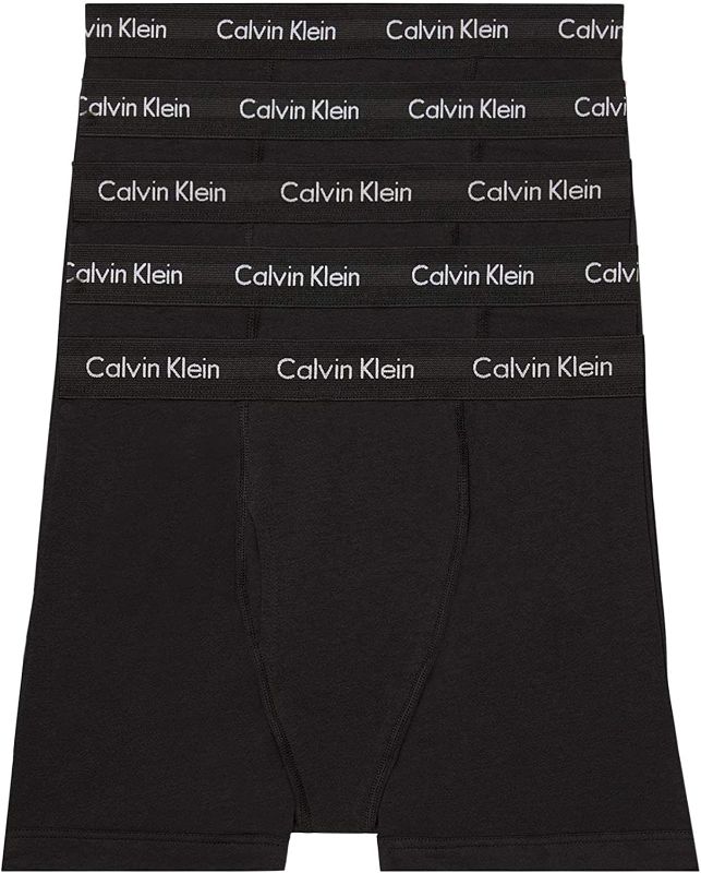 Photo 1 of Calvin Klein Men's Cotton Stretch 5-Pack Boxer Brief SIZE SM 
