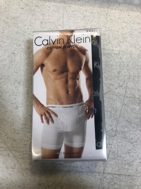 Photo 1 of Calvin Klein Men's Cotton Stretch 5-Pack Boxer Brief SIZE SM 
